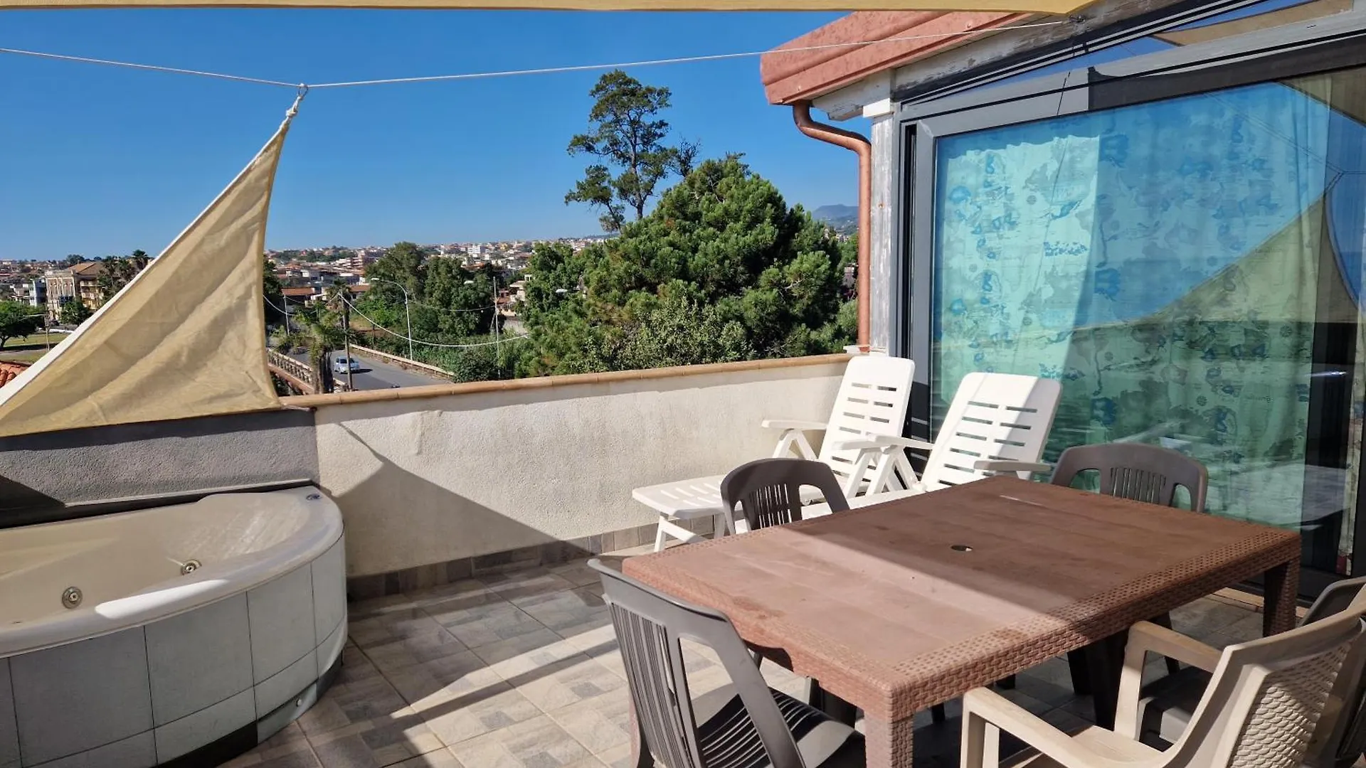 Santanna Penthouse - Fondachello-Apartments Com Riposto Itálie